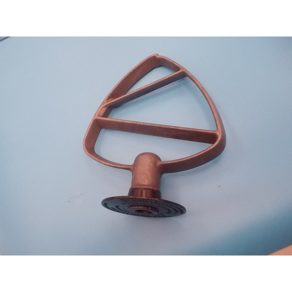 KitchenAid Flat Beater Attachment with Drip Guard Burnished Aluminum Tilt-Head